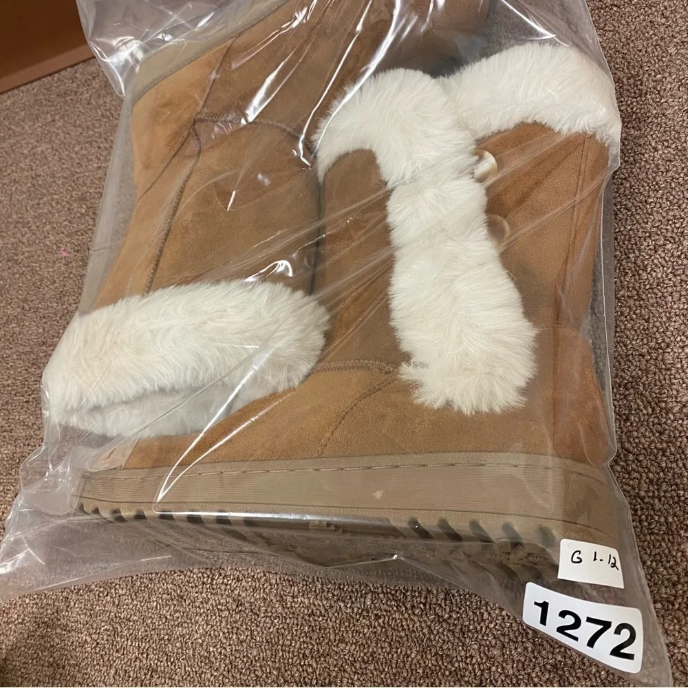 SO Girl 5M Brown Boots Fur Lined